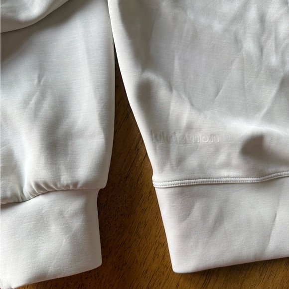 lululemon athletica Scuba Sweatshirt Color: Bone Sz 10 - Picture 2 of 4